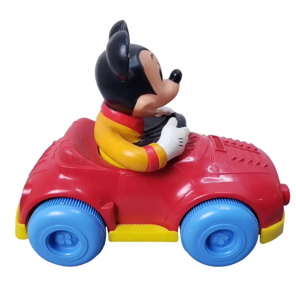 Vintage 1973 Kohner Pull-Mees Mickey Mouse Car No. 701 Missing String